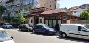 Mihail Eminescu, in dreptul bistroului Beca's Kitchen