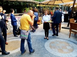 Opening Party pentru terasa La Strada a hotelului Athenee Palace Hilton din Bucuresti