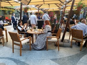 Opening Party pentru terasa La Strada a hotelului Athenee Palace Hilton din Bucuresti