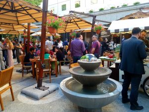 Opening Party pentru terasa La Strada a hotelului Athenee Palace Hilton din Bucuresti