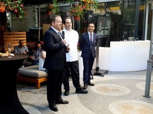 Opening Party pentru terasa La Strada a hotelului Athenee Palace Hilton din Bucuresti