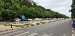 Piata Constitutiei din Bucuresti, cu restaurantele Haute Pepper si Social 1