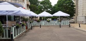 Piata Constitutiei din Bucuresti, cu restaurantele Haute Pepper si Social 1