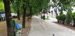 Piata Constitutiei din Bucuresti, cu restaurantele Haute Pepper si Social 1