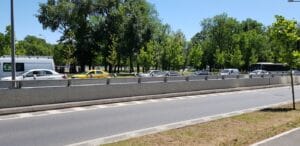 Piata Presei Libere vazuta de la City Cafe si de sus, de la 18 Lounge by The Embassy