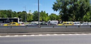 Piata Presei Libere vazuta de la City Cafe si de sus, de la 18 Lounge by The Embassy