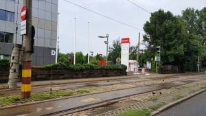 Pipera la Dimitrie Pompeiu, cu cafeneaua Starbucks