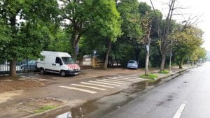 Pipera la Dimitrie Pompeiu, cu cafeneaua Starbucks