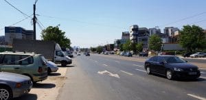 Soseaua Mihai Bravu pe la Calea Vitan, cu Bellagio Villa