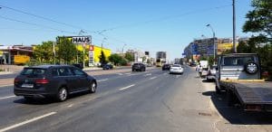 Soseaua Mihai Bravu pe la Calea Vitan, cu Bellagio Villa