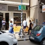 Strada Edgar Quinet din Bucuresti, cu cafenelele Jule, Edgar, libraria Carturesti si altele