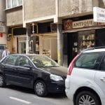 Strada Edgar Quinet din Bucuresti, cu cafenelele Jule, Edgar, libraria Carturesti si altele