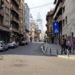 Strada Ion Brezoianu in Centrul Istoric, cu Energiea, Paine si Vin, Origo si altele
