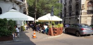 Strada Ion Brezoianu in Centrul Istoric, cu Energiea, Paine si Vin, Origo si altele