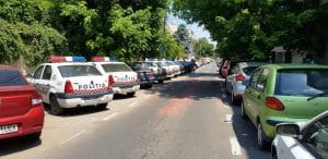 Strada Ion Neculce din Bucuresti, cu restaurantul Gastronomika