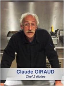 2 Michelin Star Chef Claude Giraud