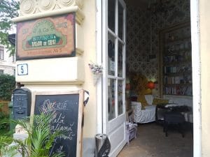 Bernschutz & Co, ceainarie boema in Bucuresti, pe strada Eremia Grigorescu