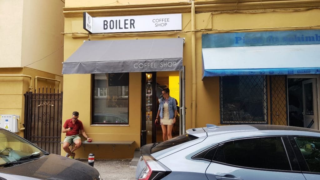 Boiler Coffee Shop, cafenea mica in zona Caderea Bastiliei