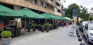 Centrul Vechi pe la Biserica Rusa, cu restaurantele Gio si Bellini