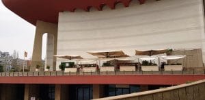 OPUS, terasa de la Teatrul National din Bucuresti