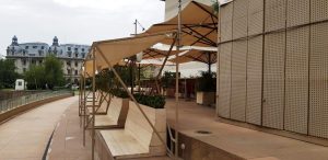 OPUS, terasa de la Teatrul National din Bucuresti