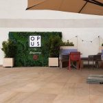 OPUS, terasa de la Teatrul National din Bucuresti