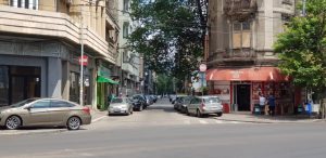 Piata Rosetti cu restaurantele Amada, Casa cu Tei, cafenea Legere