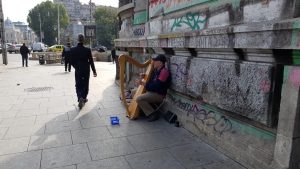 Piata Universitatii din Bucuresti, la Ceas