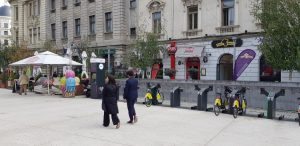 Piata Universitatii din Bucuresti spre Strada Doamnei