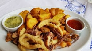 Scoici si Creveti, restaurant grecesc cu fructe de mare, fostul Kos