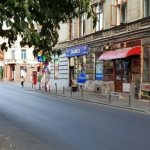 Strada Batistei, la Biserica Batistei si restaurantul cu autoservire Batistei