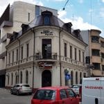 Strada George Enescu, Hotel Mercure, Oriflame, restaurantul Savart, Uniter...