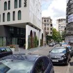 Strada George Enescu, Hotel Mercure, Oriflame, restaurantul Savart, Uniter...