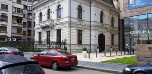 Strada George Enescu, Hotel Mercure, Oriflame, restaurantul Savart, Uniter...