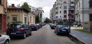Strada George Enescu - Primus, Terminus, Biserica Alba, Hotel Mercure, Savart si altele