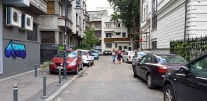 Strada George Enescu - Primus, Terminus, Biserica Alba, Hotel Mercure, Savart si altele