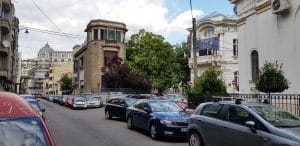 Strada George Enescu - Primus, Terminus, Biserica Alba, Hotel Mercure, Savart si altele