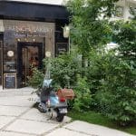 Strada George Enescu, cu Savart, Primus, Terminus, Pow Wow si alte localuri