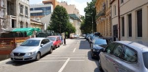 Thomas Masaryk la Ceaunul Crapat, intersectia cu Caragiale