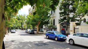 Aleea Alexandru in zona restaurantelor Uptown si Nido