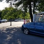 Arcul de Triumf, cu Arc Bakery si restaurantul Il Corso