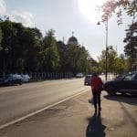 Arcul de Triumf, cu Arc Bakery si restaurantul Il Corso