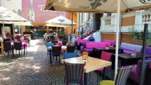 Barrio, restaurant cu terasa la Piata Amzei in Bucuresti