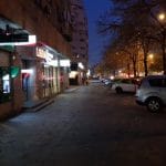 Calea 13 Septembrie cu Marriott si restaurantele sale, Allucinante si Catedrala
