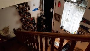 Camera din spate a cafenelei ceainarie Camera din Fata din Piata Amzei