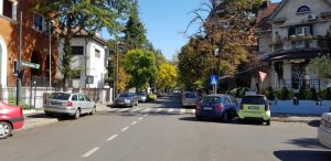 Cartierul Dorobantilor pe la restaurantele Uptown si Nido, spre birourile Restocracy