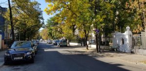 Cartierul Dorobantilor pe la restaurantele Uptown si Nido, spre birourile Restocracy