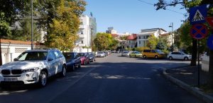 Cartierul Dorobantilor pe la restaurantele Uptown si Nido, spre birourile Restocracy