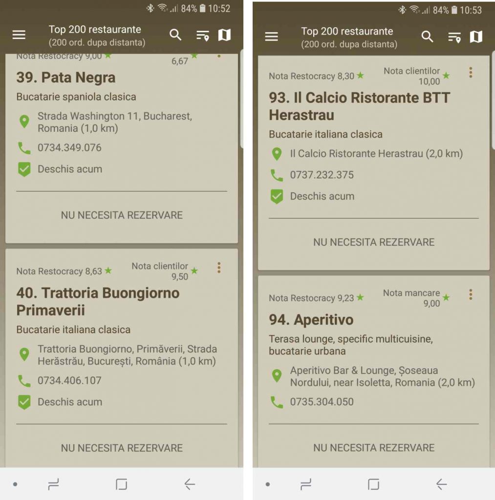 KM 0 al restaurantelor din Bucuresti KM 0 al restaurantelor din Bucuresti