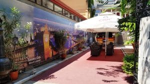 London Garden, terasa cafenea in Piata Amzei, langa Tonka